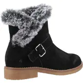 Hush puppies Hannah Suede Damstövlar Svart