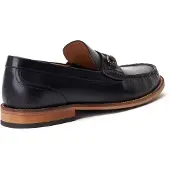 Base london Madison Leather Herrmodell Svart Loafers