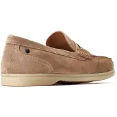Base london Drum Läder Sand Loafers för män
