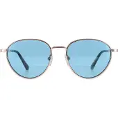 GUESS Round Gold Sunglasses