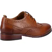 Hush puppies Natalia Läder Dam Tan Brogues Skor