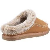 Hush puppies Anika Mocka Kvinna Tan Tofflor
