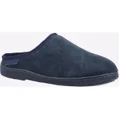 Hush puppies Ashton Mocka Herr Marinblå Tofflor