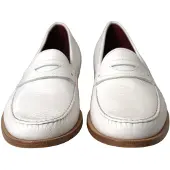 Dolce&Gabbana Läder Penny Loafers Klassisk Design