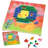 Djeco Mosaiker - Djur - - One Size - Kreativt lekset