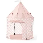 Kids Concept Lektält - 100x130 cm - Aprikos Rutor - - One Size - Lektält