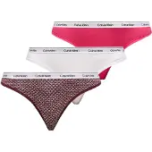 Calvin Klein 000qd5209e Tanga 3 Enheter