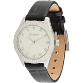 DKNY DK1L017L0015 Kvinnoarmband klocka Chambers Glitz svart 30mm 5ATM
