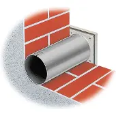 Helios Ventilatoren WES 120 Sats för väggmontering