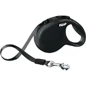 Flexi New Classic bånd XS, 3M, 12KG, sort