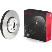 Brembo Bromsskiva 09C40613 fram, ventilerad, höggradigt förkolnad, 1 Stycke