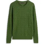 Tommy Hilfiger Tröja 'Classic' marinblå / grön / röd / vit