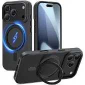 TechProtection iPhone 17 Pro Max MagRing MagSafe-Skal - matt svart