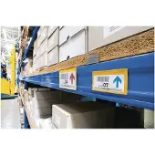 Durable 174104, Gul, 100 mm, 38 mm, 50 styck