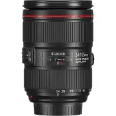 Canon EF 24-105mm F4L IS II USM Zoomobjektiv svart