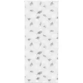 vidaXL Rullgardin för dusch 90x240 cm tyg bredd 86 cm