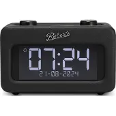 Roberts Revival Rest, Digital alarmur, Rektandel, Sort, 24t, DAB, DAB+, FM, Radio/buzzer