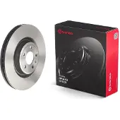Brembo Bromsskiva 09B97011 fram, ventilerad, höggradigt förkolnad, 1 Stycke