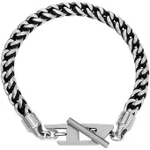 Diesel Armband svart / silver