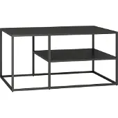 En.casa Soffbord Solund 45x90x60 cm stål svart []