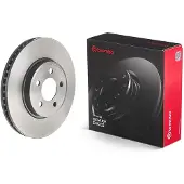 Brembo Bromsskiva 09A40211 fram, ventilerad, höggradigt förkolnad, 1 Stycke