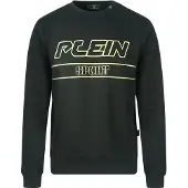 Philipp Plein Sport Guld Logotyp Svart Tröja