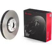 Brembo Bromsskiva 09D90013 fram, ventilerad, höggradigt förkolnad, 1 Stycke