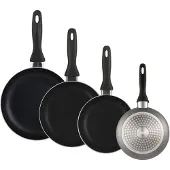 Wellhome 16/20/24/28 Cm Stekpanne Set 4 Bitar