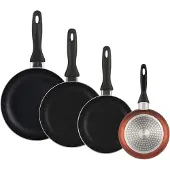Wellhome 16/20/24/28 Cm Stekpanne Set 4 Bitar