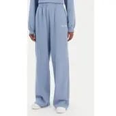Tommy Hilfiger Logo Embroidery Wide Leg Joggers