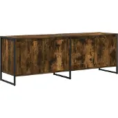 vidaXL TV-skåp Rökek 140 x 36 x 49,5 cm Konstruerat trä