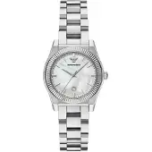 Emporio Armani Analog klocka silver / vit