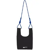 Karl lagerfeld JEANS Handväska 'CORD' svart / naturvit