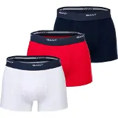 Gant Boxershorts knallröd / svart / vit