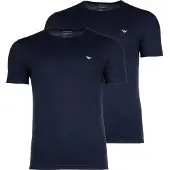 Emporio Armani T-shirts med korta ärmar EM000392 PACK DE 2 man - Marin - EU L