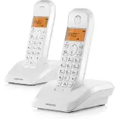Motorola S1202 Trådlös Fast Telefon 2 Enheter