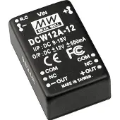 MEAN WELL DCW12C-05 DC/DC-omvandlare 12 W Antal utgångar: 2 x Innehåll 1 st