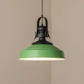 Opviq Hänglampa , dimbar, Grön, Kök, Metall, Industriell design, Pendellampa