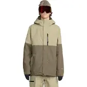 Volcom - Skidjackor - L Gore-Tex Jacket Moss Green för Unisex - Storlek L - Grön