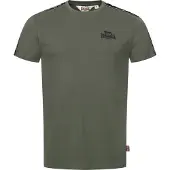 Lonsdale T-shirt 'BRINDISTER' mörkgrön / svart