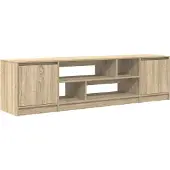 vidaXL TV-bänk sonoma ek 188,5x41x50 cm konstruerat trä