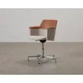 Lammhults Carousel kontorsstol brun / beige