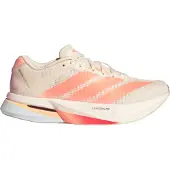 Adidas Adizero Boston 13 Beige Orange SS26 Women's Shoes, Size UK 7