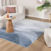 FRAAI Modern matta | Field grå hos Volero | 160x230 cm | Polyester | Asymmetrisk | Rektangulär | Låg lugg