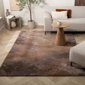 Studio Clarice Industriell matta | Raphael terrakotta hos Volero | 133x195 cm | Polypropen | Asymmetrisk | Rektangulär | Hög lugg