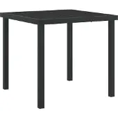 vidaXL Trädgårdsmöbelset med kudde 5 pcs Brun konstrotting