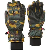 Kombi Juniors' Tucker Gloves Green Camo
