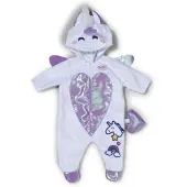 Baby Born - Unicorn Onesie 43cm
