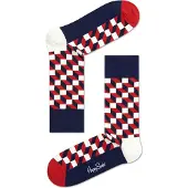 Happy socks Strumpor Block Mångfärgad Blå Röd Storlek