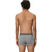Marc O'Polo Boxershorts 'Essentials' gråmelerad / vit